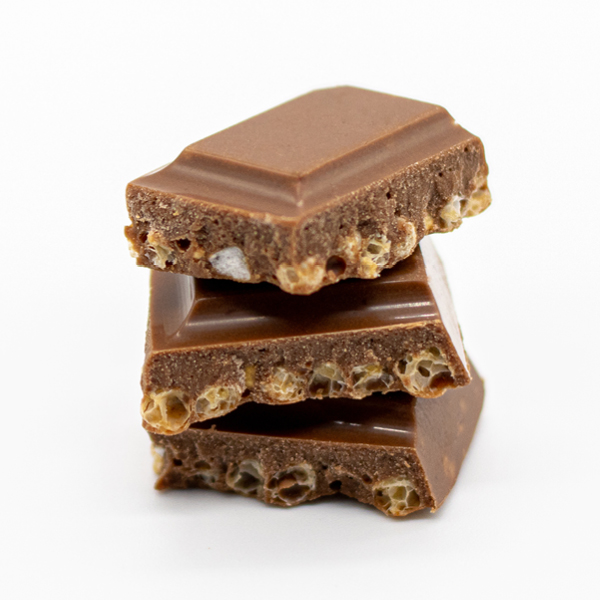 tablette chocolat lait riz soufflé